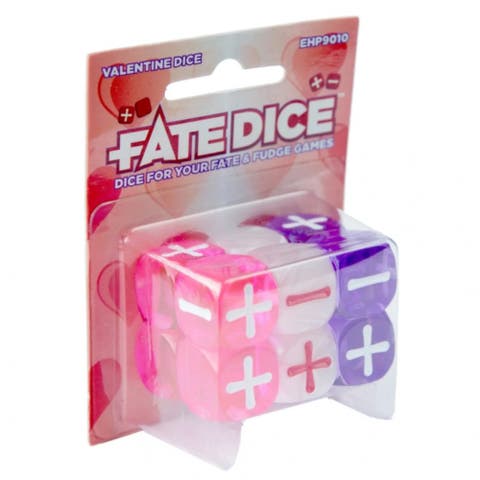 Fate Core Dice Valentine Dice