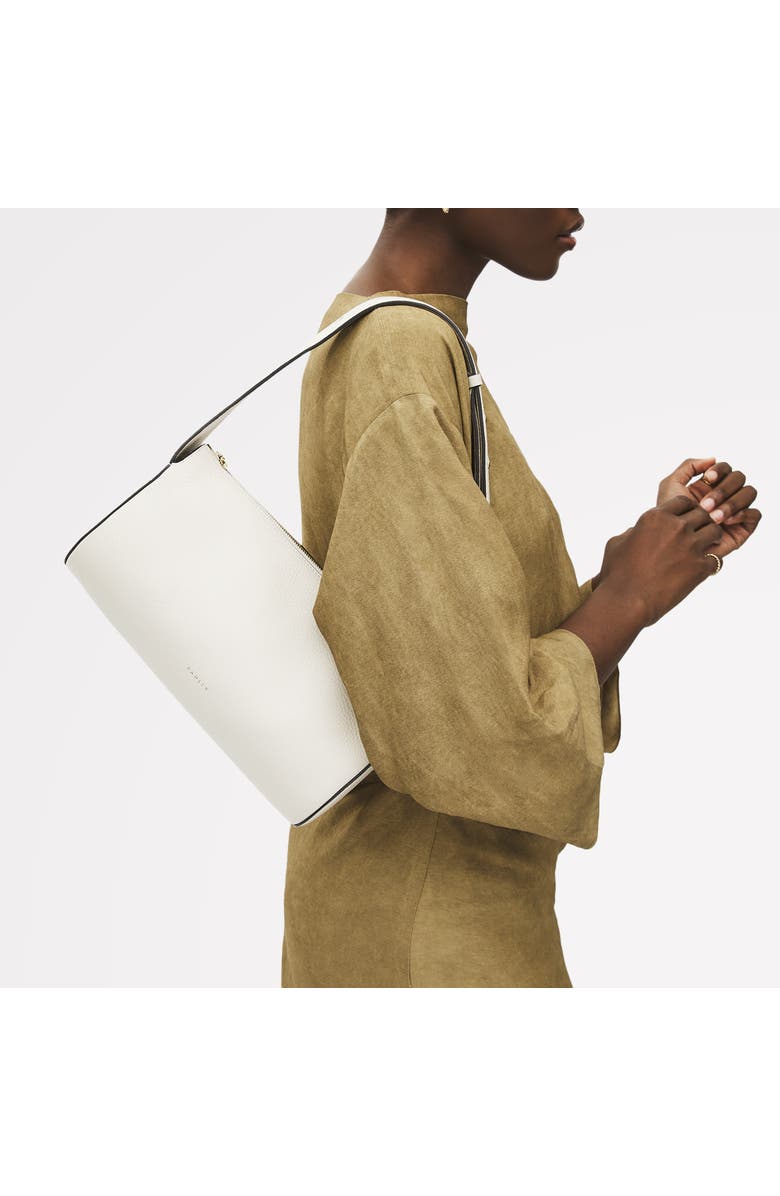 Radley Abbey Mews Small Ziptop Shoulder Bag, Alternate, color, Chalk