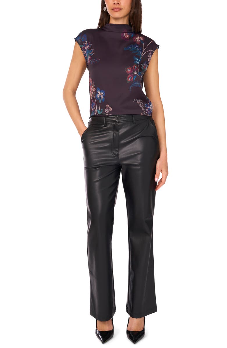 Vince Camuto Dolman Sleeve Charmeuse Top, Alternate, color, Purple Dusk