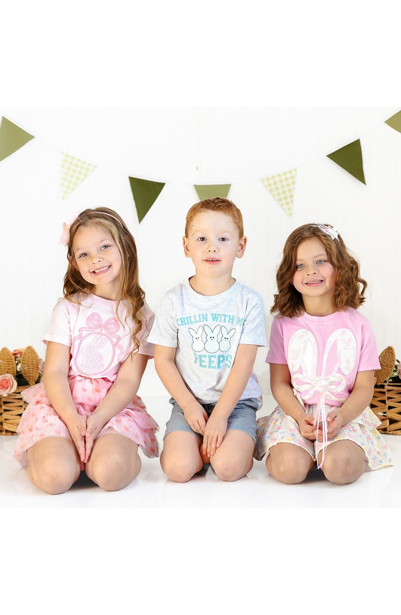 Sweet Wink Shaker Easter Bunny Ear Bow Headband, Alternate, color, Pink