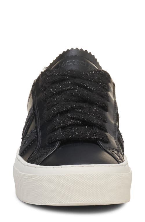Moncler Monaco 2 Low Top Sneaker In Black
