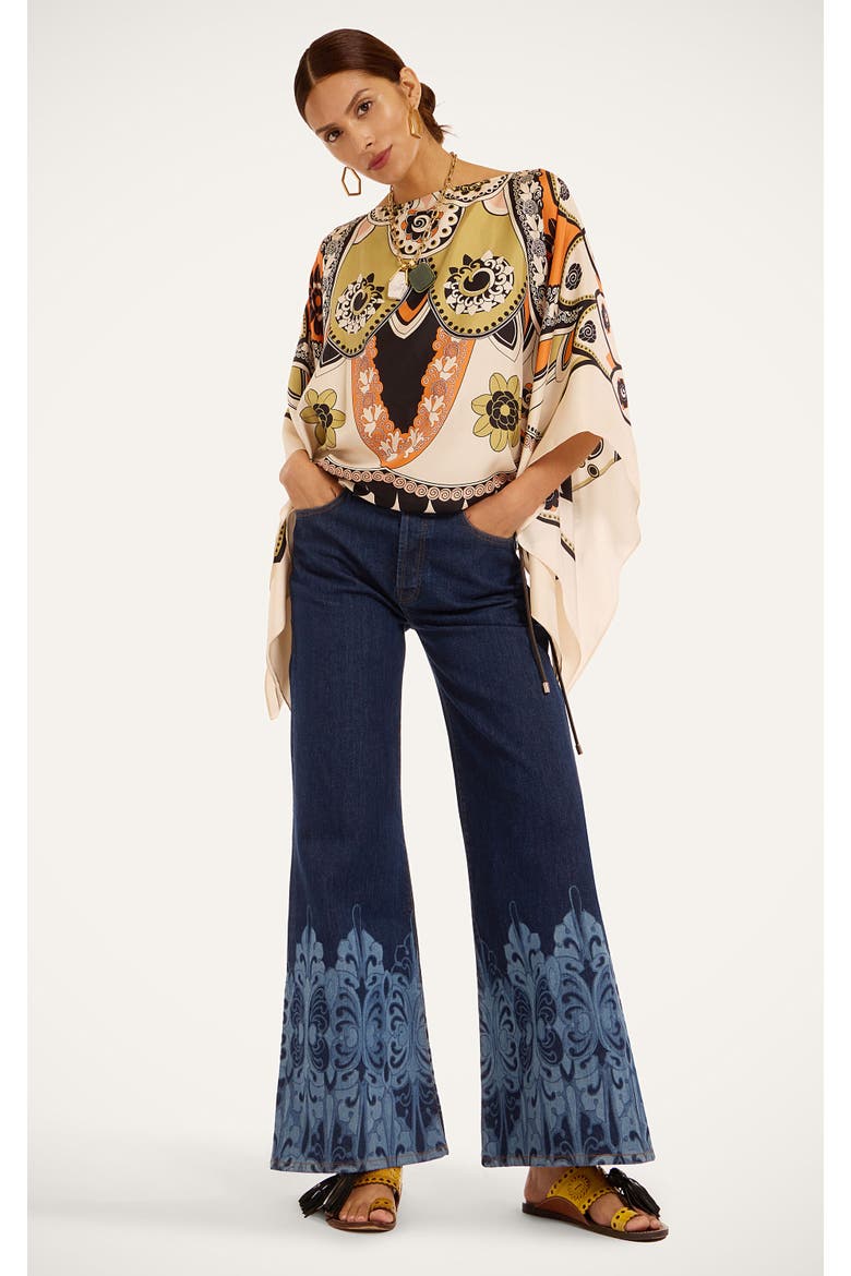 The Cropped Flare Jeans, Main, color, Cocoon Placée Indigo