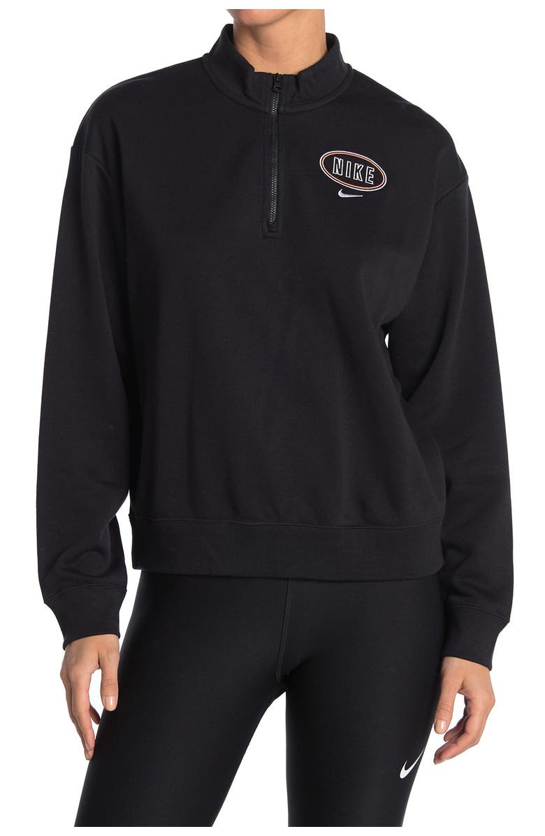 Nike Varsity Quarter Zip Pullover Sweater, Main, color, 