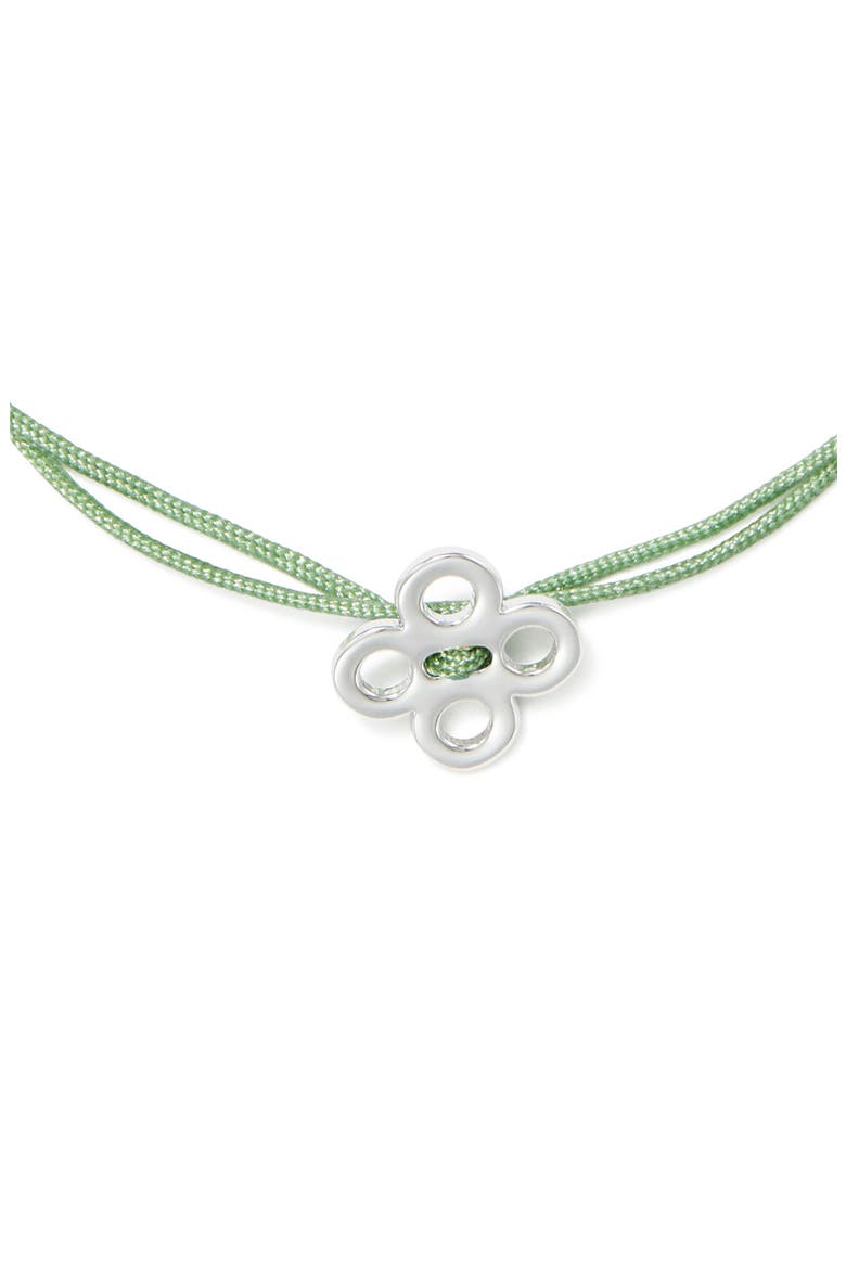 Forget Me Not Cord Bracelet, Alternate, color, MINT