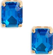 Kurt Geiger London Square Crystal Stud Earrings