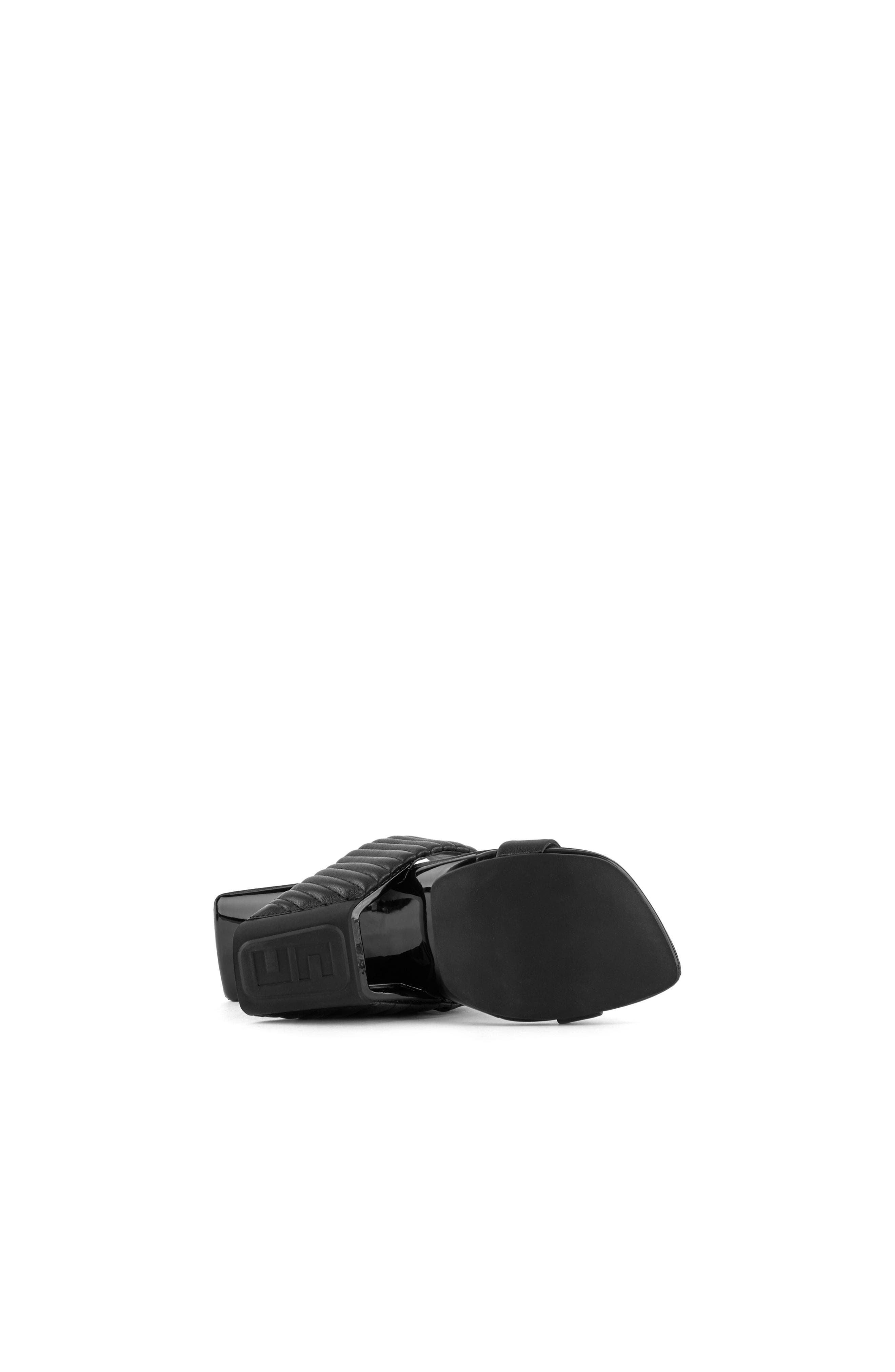 United Nude Loop Hi Puffier Sandals, Alternate, color, Black Puffier