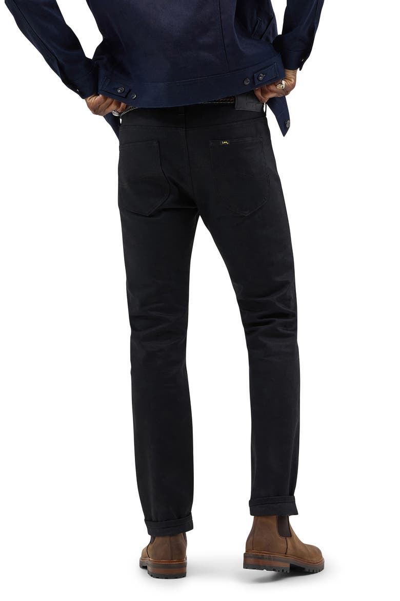 101 S Regular Tapered Leg Jeans, Alternate, color, DRY BLACK