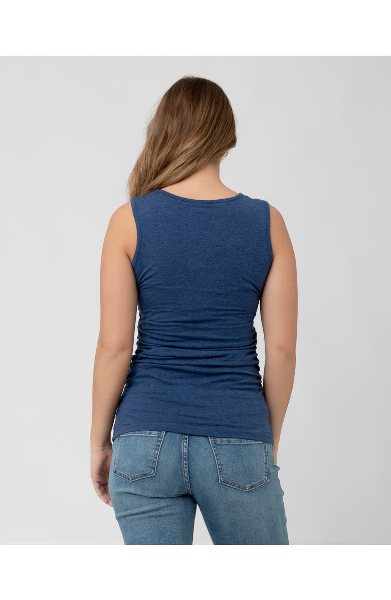 Ripe Maternity Organic Nursing Tank, Alternate, color, Denim Marle