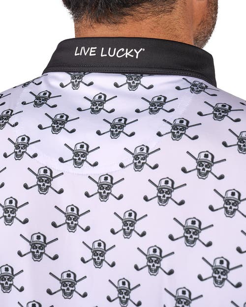 Black Clover Spooky Polo In White
