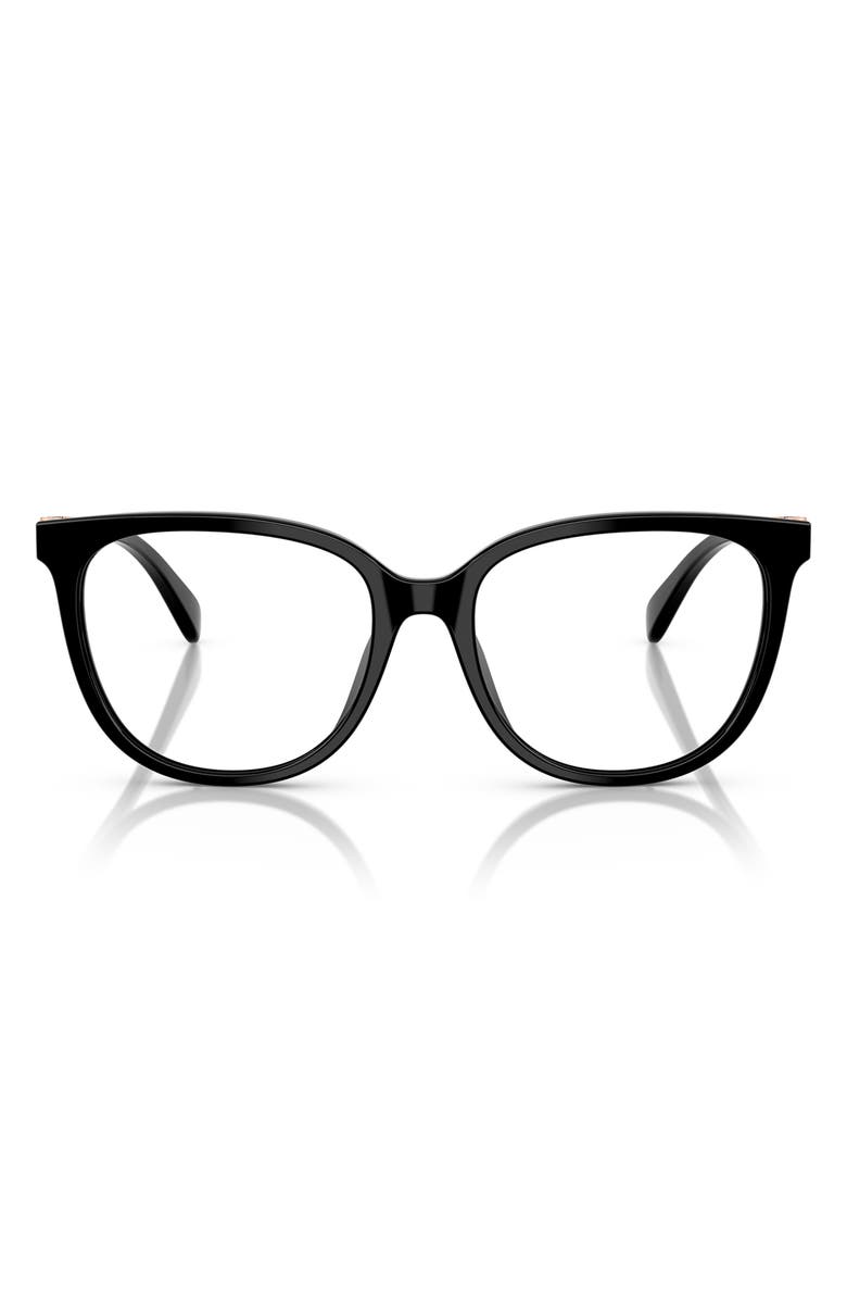 COACH 54mm Square Optical Glasses, Main, color, 