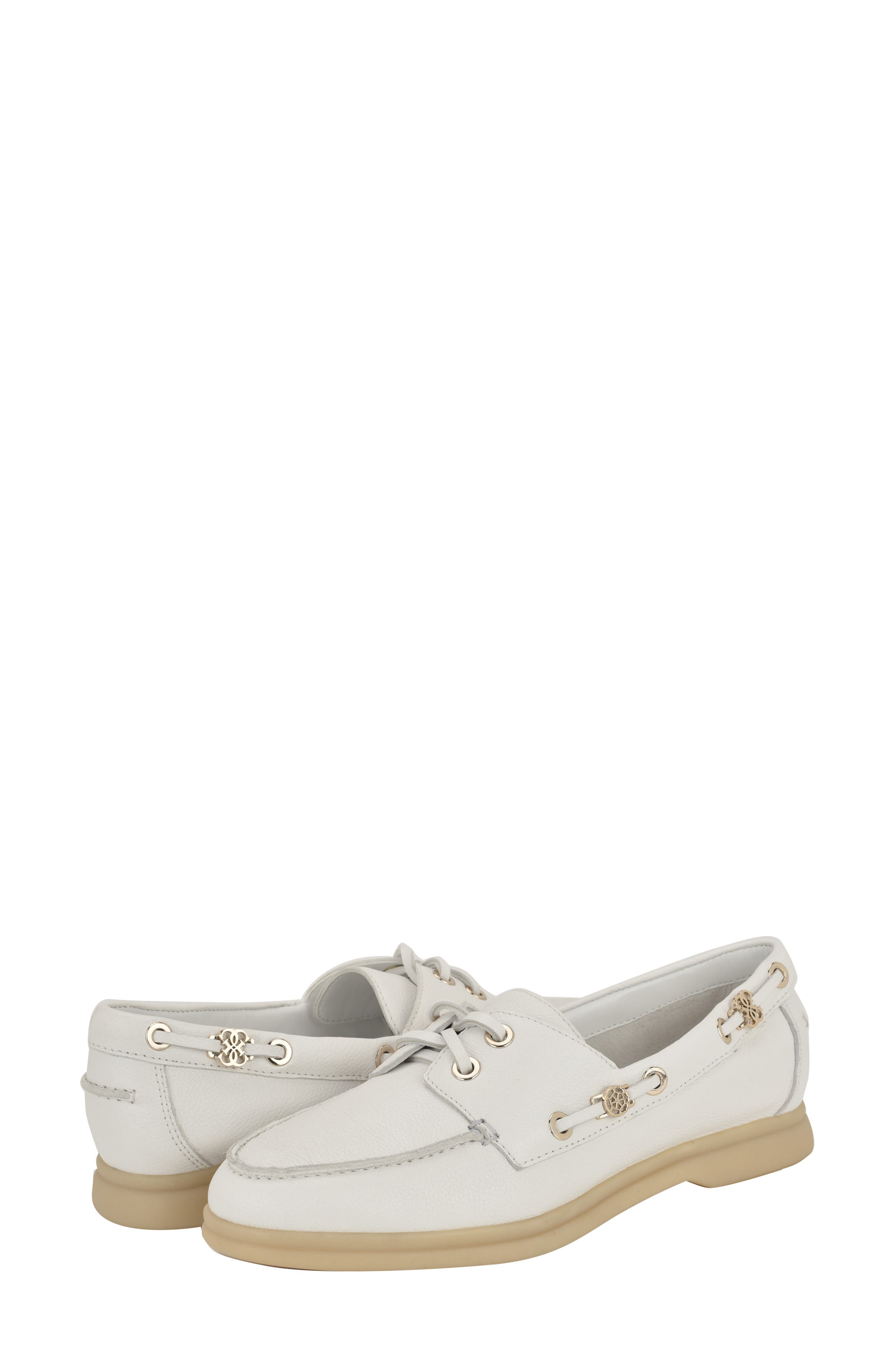 GUESS Yomaya Loafer, Alternate, color, White