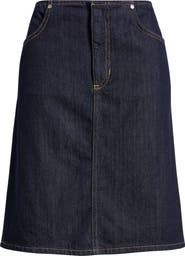MANGO Menphis Denim Pencil Skirt