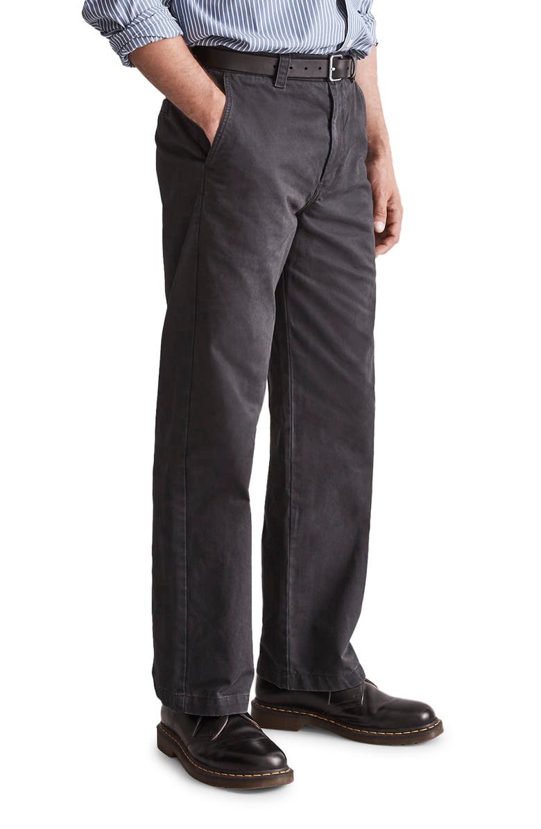 Madewell Cotton Twill Chino Pants, Alternate, color, 