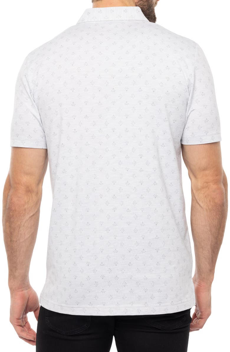 TravisMathew The Heater Tour Book Neat Golf Polo, Alternate, color,