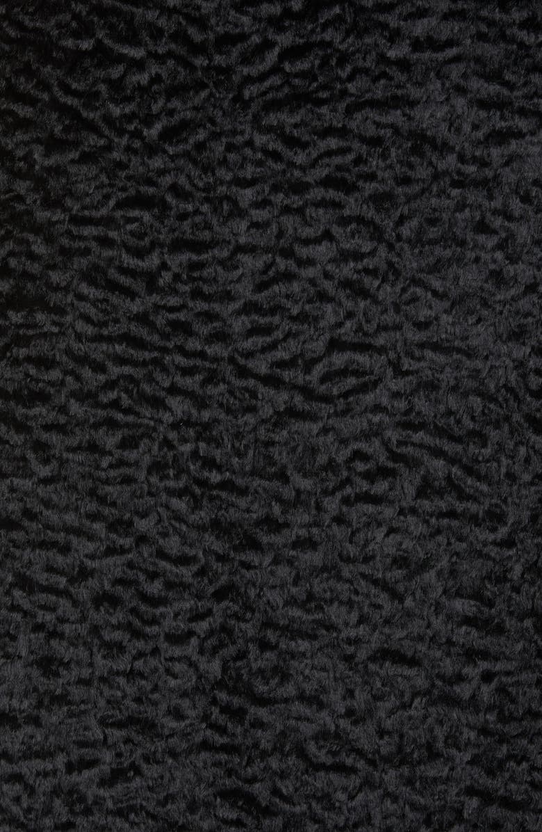 Herno Hannover Hooded Faux Persian Lamb Fur Coat with Removable Down Bib, Alternate, color, 