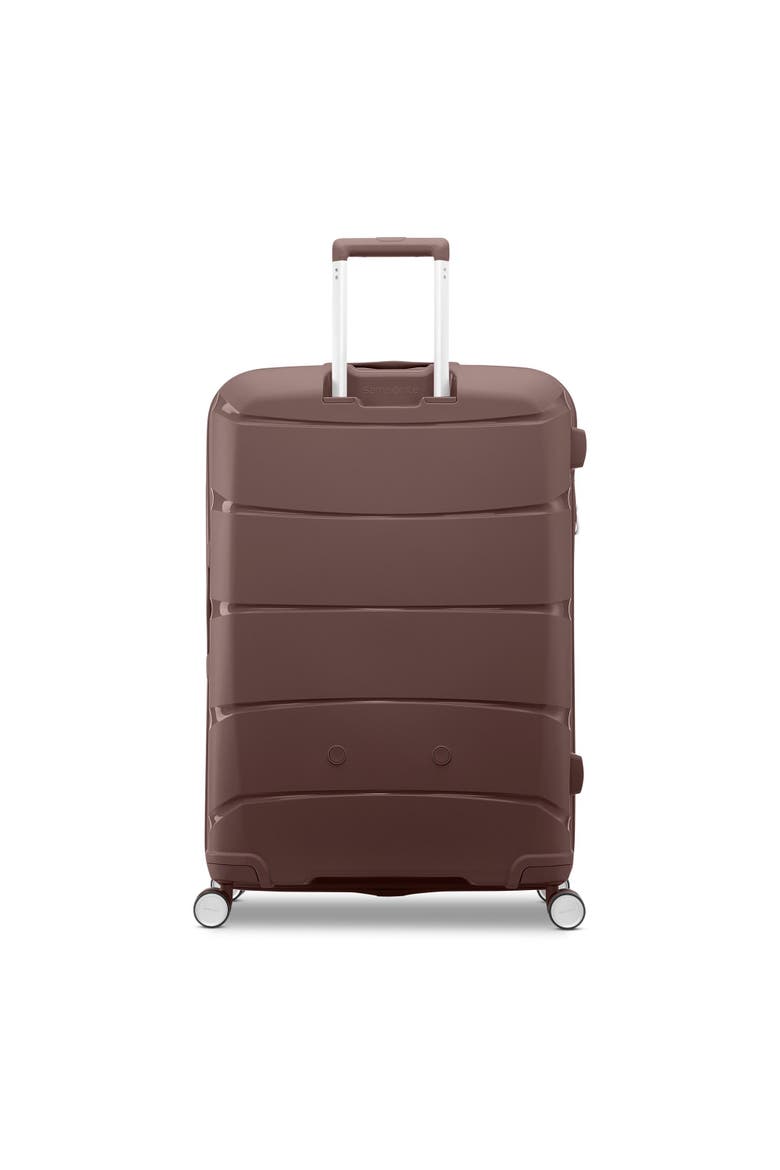 Outline Pro 28" Large Checked Spinner Luggage, Alternate, color, Cocoa Chocolate Mauve