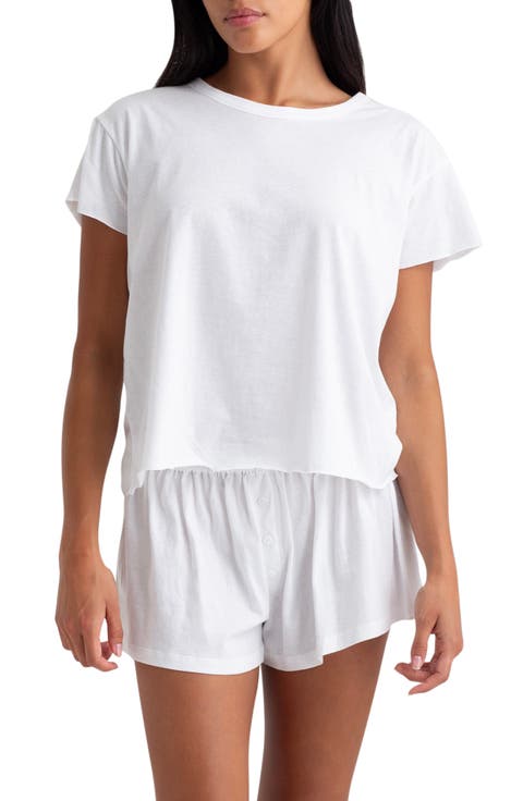 Boxy Organic Cotton Sleep T-Shirt