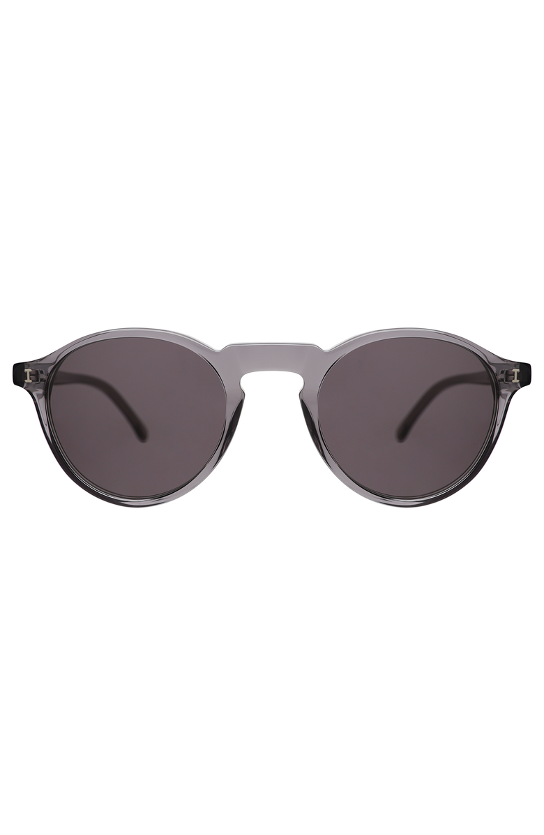 Illesteva Capri Sunglasses, Main, color, Mercury / Grey