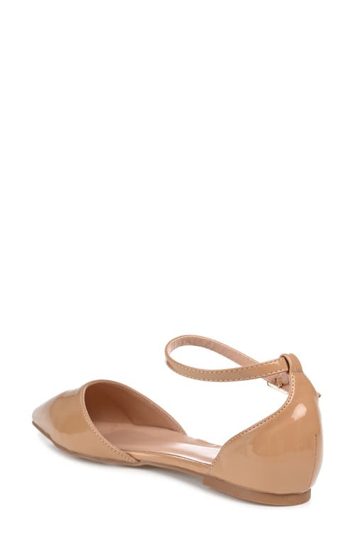 JOURNEE COLLECTION JOURNEE COLLECTION JOURNEE REBA ANKLE STRAP FLAT 