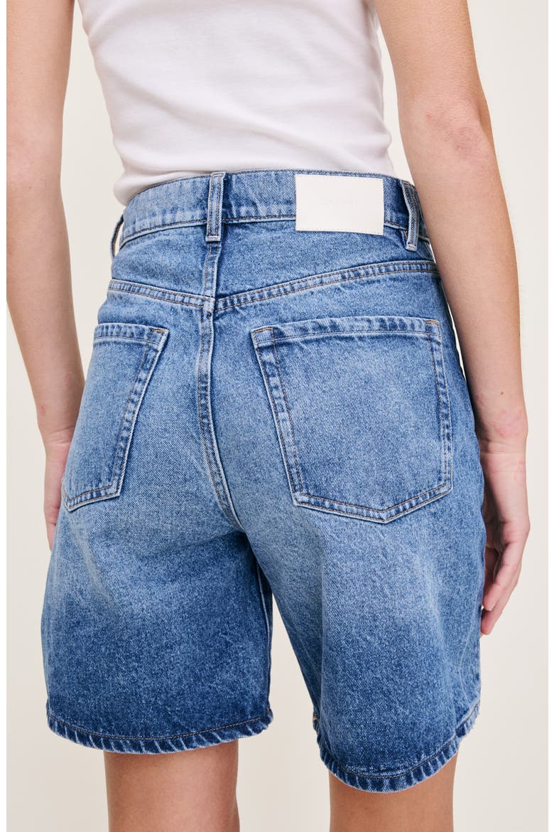 Taylor Ultra High Waist Denim Shorts, Alternate, color, NORTH LAKE VINTAGE