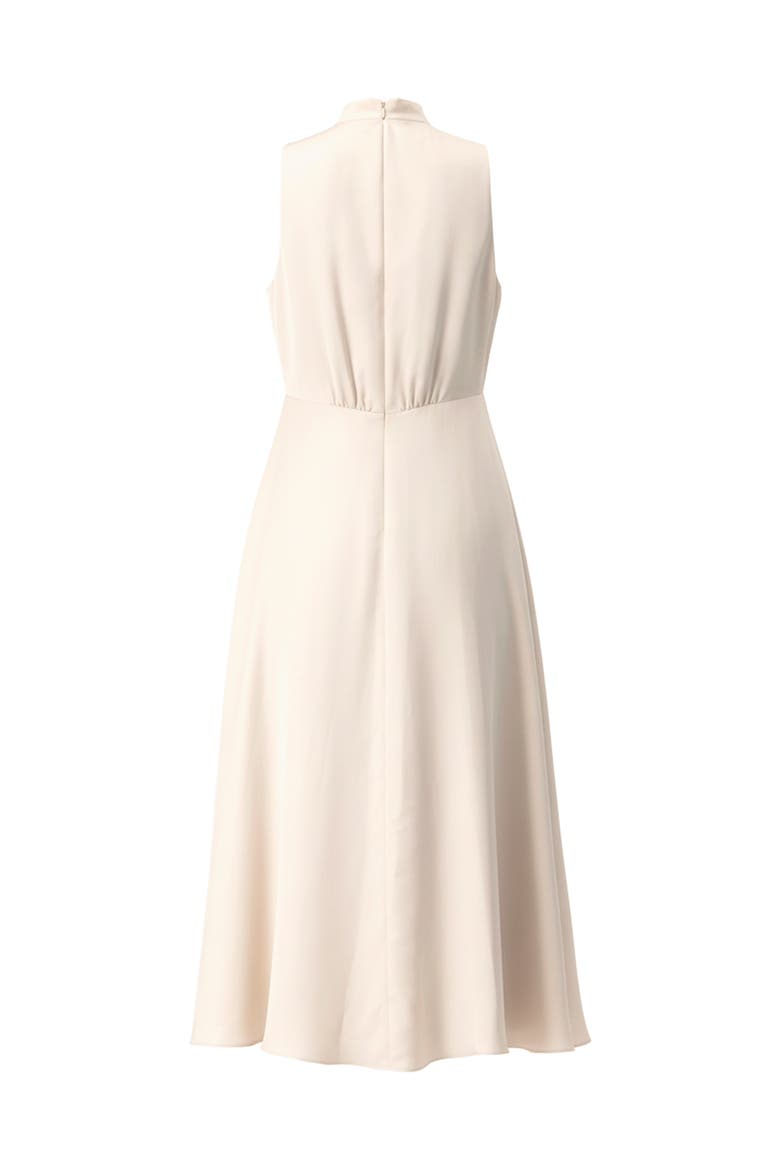 Sleeveless High Neck Midi Dress, Alternate, color, Ivory
