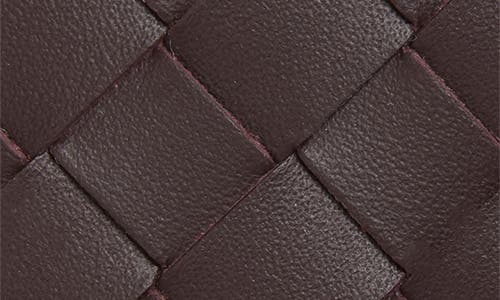 Bottega Veneta Piccolo Intrecciato Leather Bifold Wallet In Brown