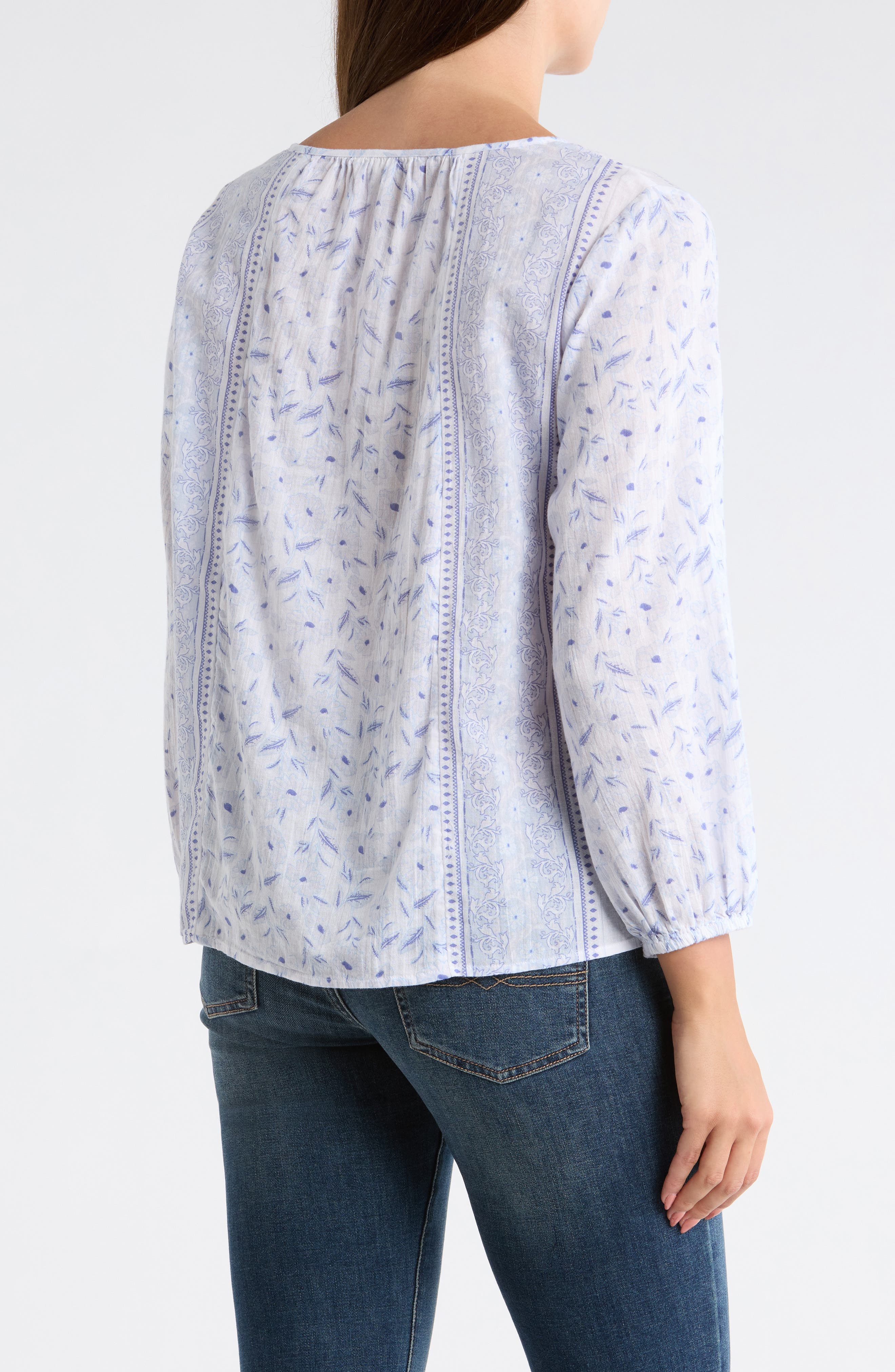 Long Sleeve Cotton Top - image 2