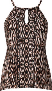 Miraclesuit® Topkapi Peephole Tankini Top