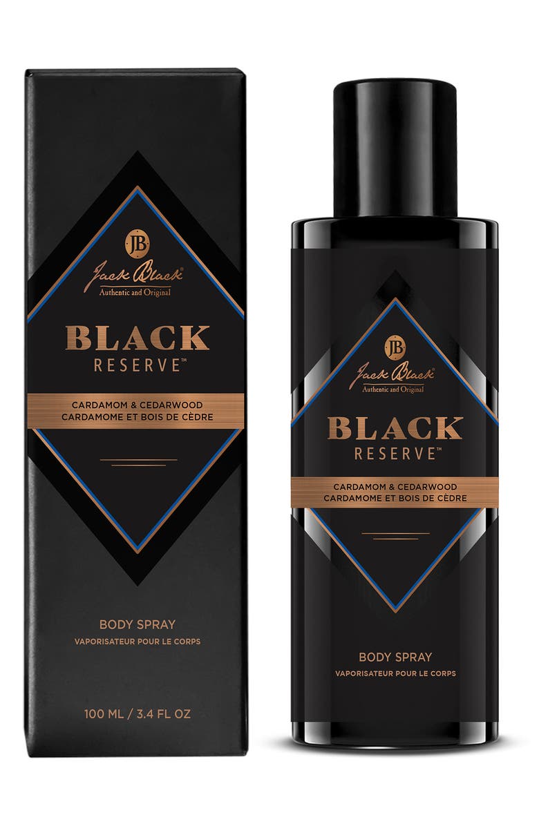 Jack Black Black Reserve Body Spray, Main, color, 