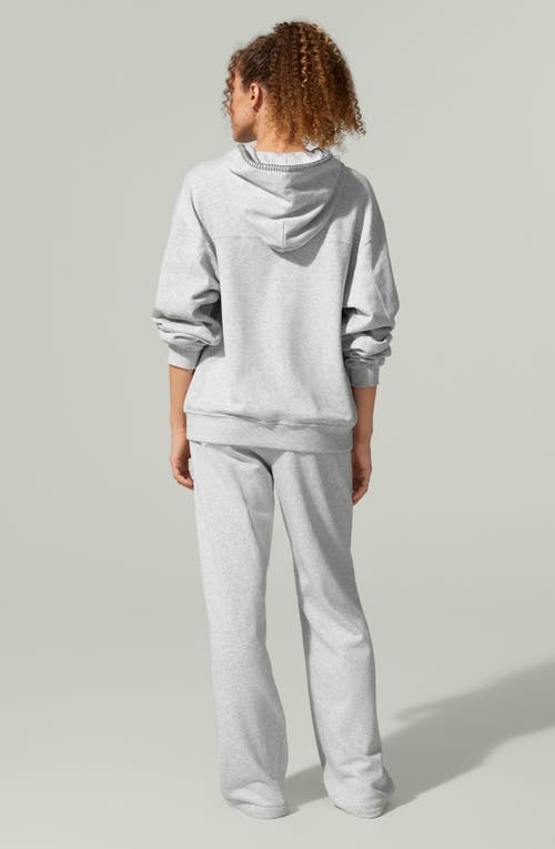 Lilysilk Seamflow Douceur Hoodie In Gray
