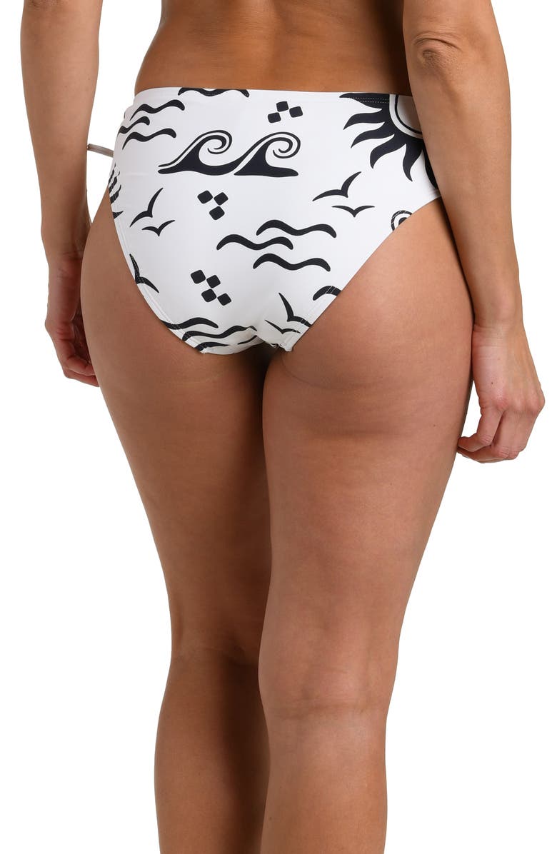 La Blanca Waves of Rio Side Tie Bikini Bottoms, Alternate, color, 