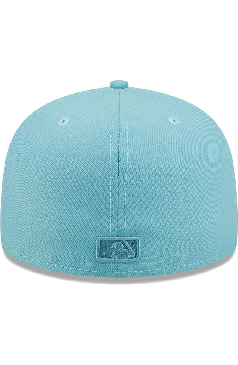 New Era Men's New Era Light Blue Chicago Cubs Color Pack 59FIFTY Fitted Hat, Alternate, color,