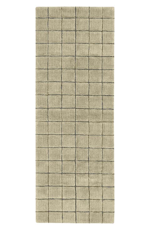 WoolableMosaic Washable Wool Rug