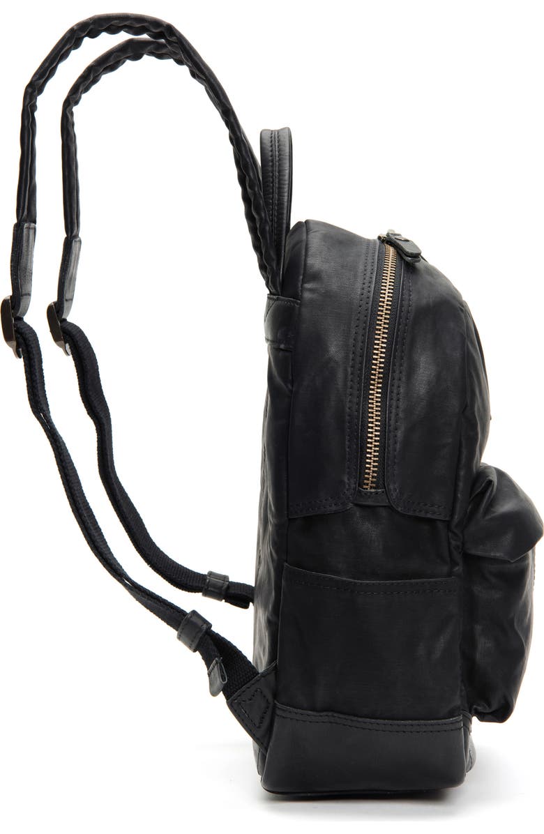 Frye Small Scout Canvas & Leather Backpack, Alternate, color,