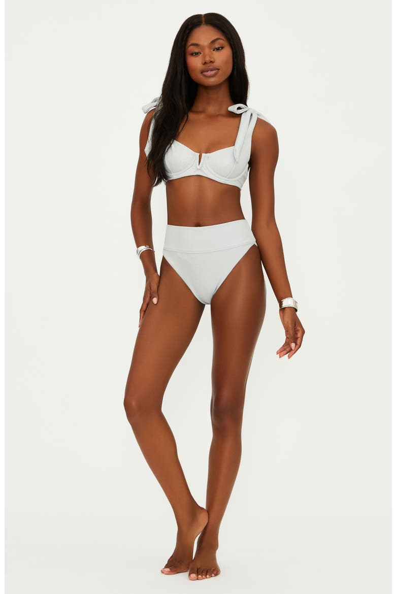 Blair Underwire Bikini Top, Alternate, color, SILVER SHINE