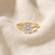 Bliss Diamond 2 Ct Diamond Solitaire Engagement Ring 14k Gold Lab Grown