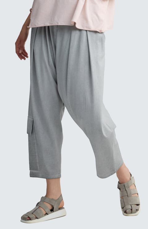 Liore Garment-Dyed V-Shape Pants