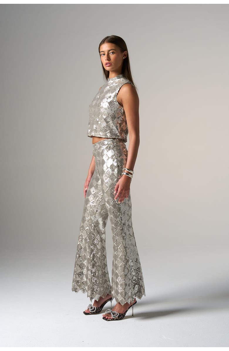 JBQ Gwendolyn Top, Alternate, color, Silver