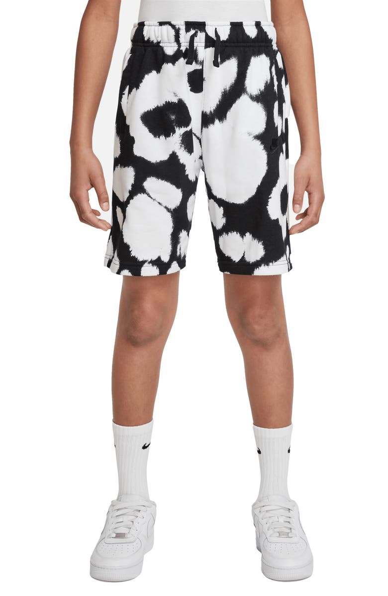 Nike Kids' Print French Terry Shorts, Main, color,