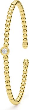 LAGOS Caviar Diamond Cuff Bracelet