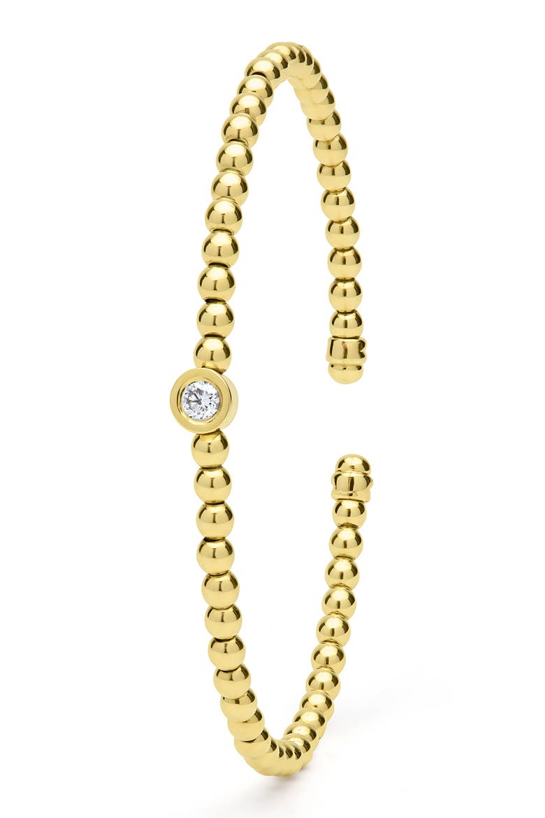 Caviar Diamond Cuff Bracelet video