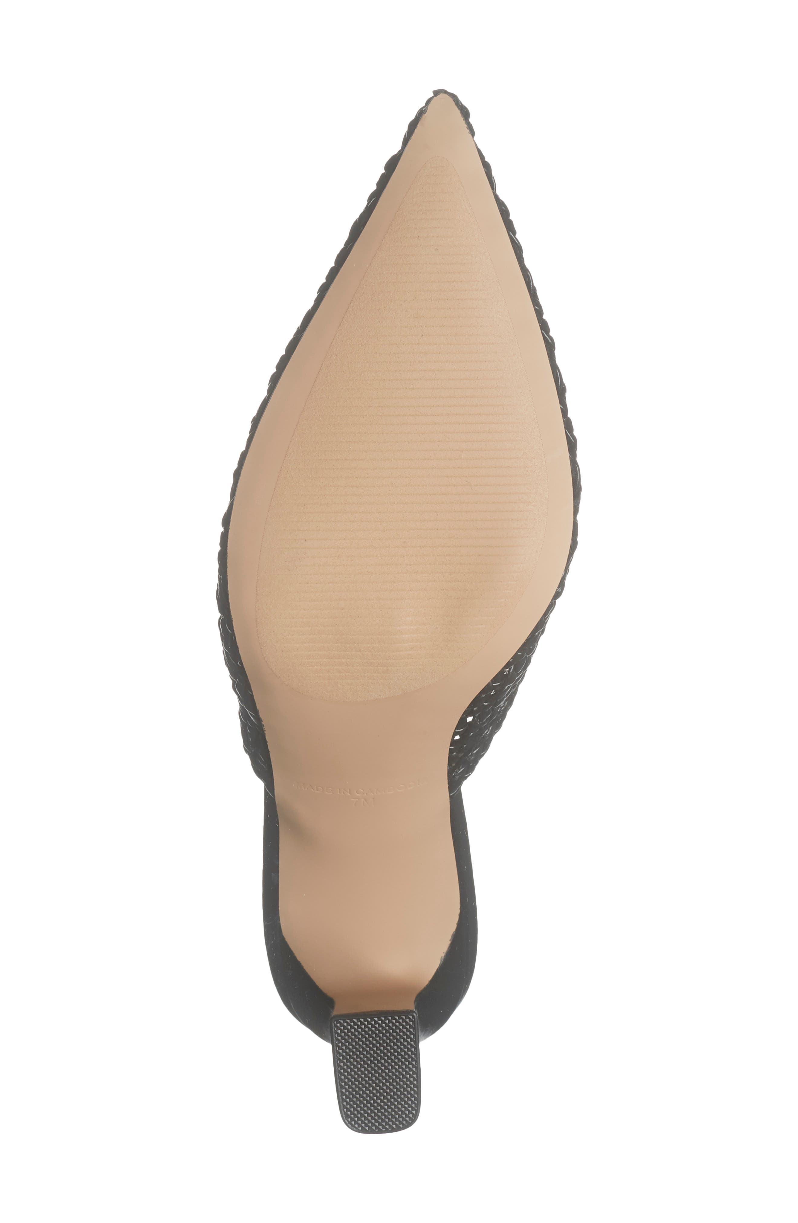 Steve Madden Emmie Pointed Toe Mule, Alternate, color, Black