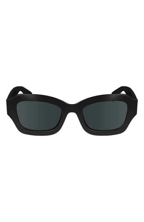 Heritage 50mm Cat Eye Sunglasses