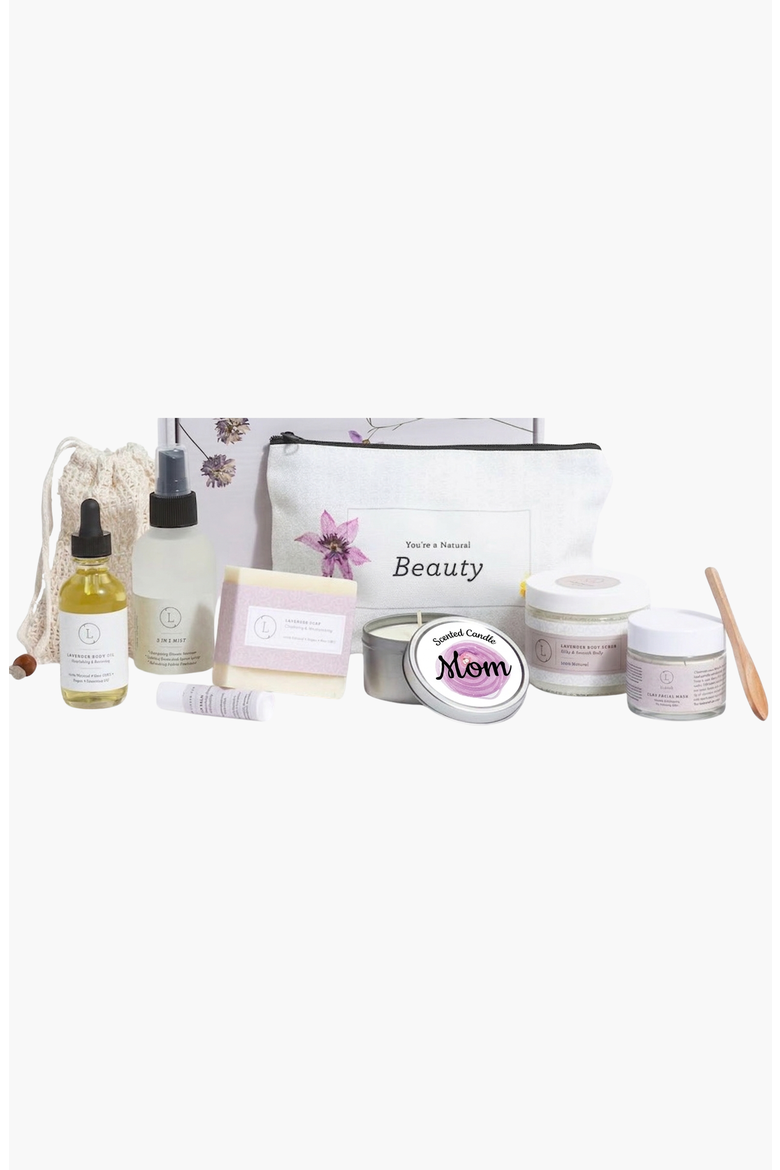 Mother's Day Ultimate Relaxation Spa Gift Box, Main, color, Lavender