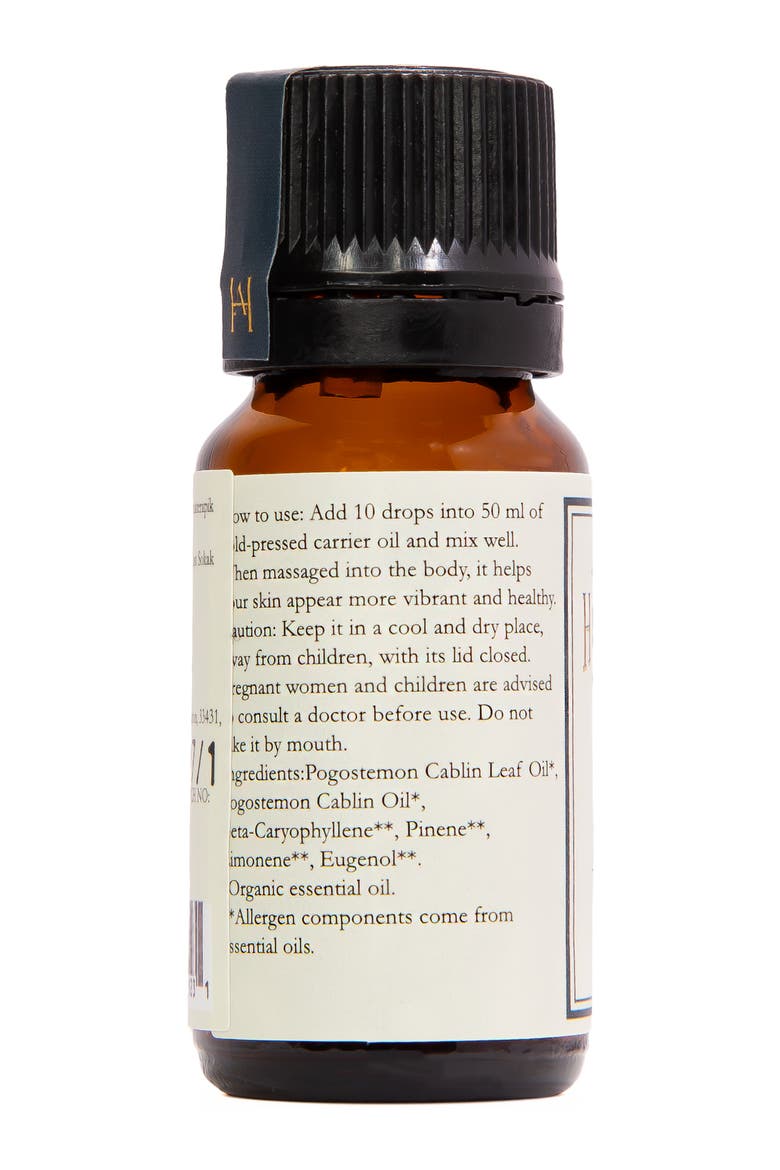 Grounding Earthy Patchouli Essential Oil, Alternate, color, Amber