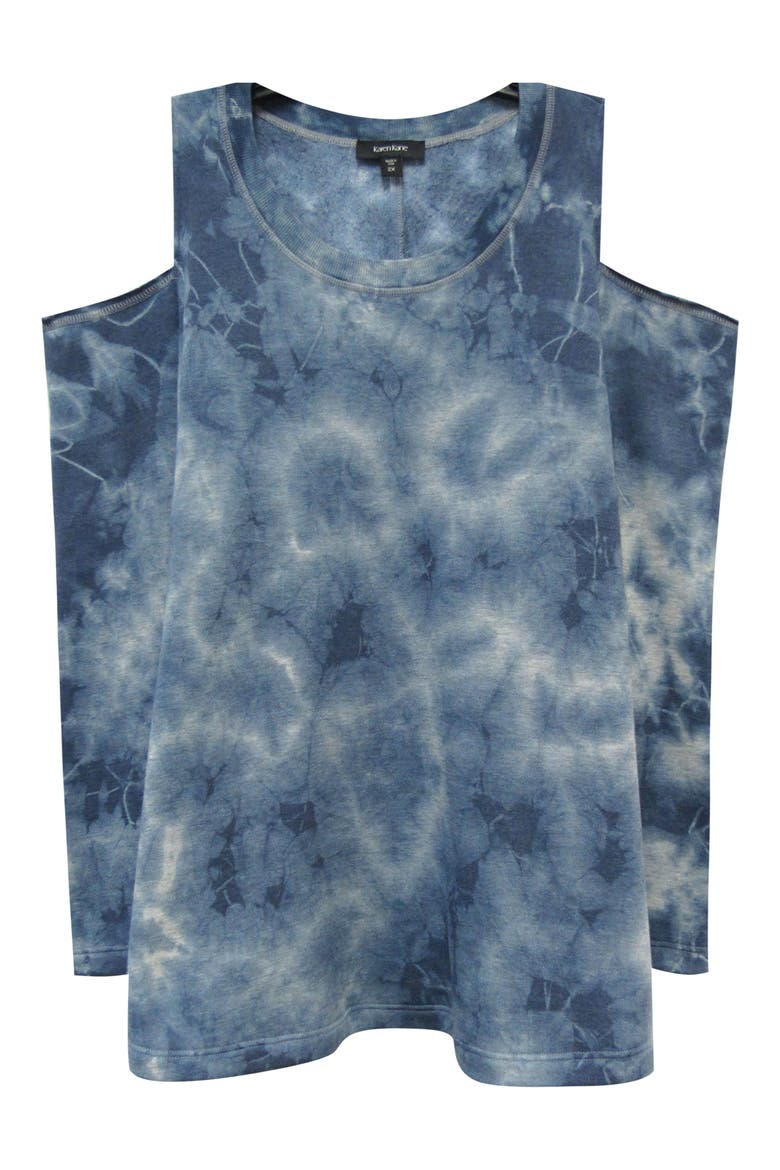 Cold Shoulder Sweatshirt, Alternate, color, TYE DYE