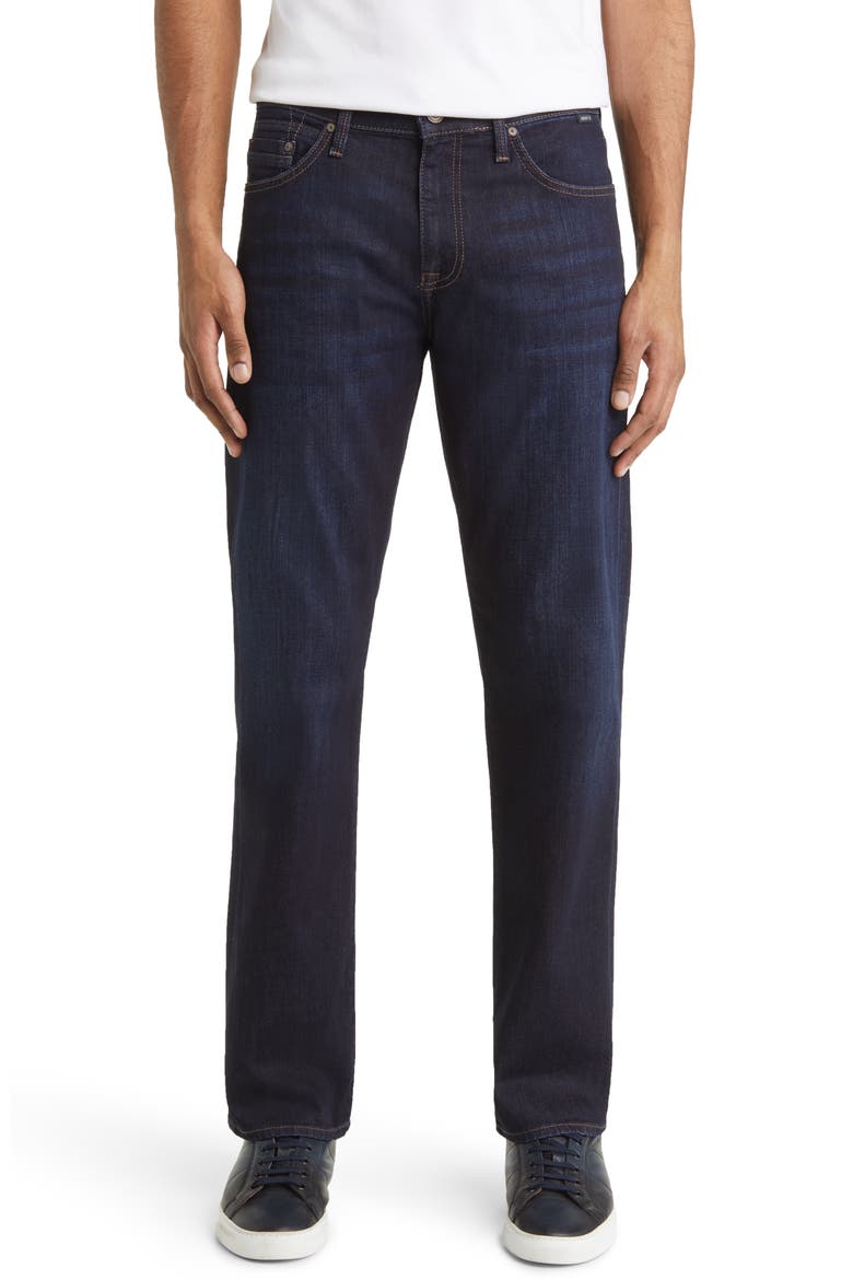 Matt Relaxed Straight Leg Baggy Jeans, Main, color, RINSE BRUSHED NASHVILLE