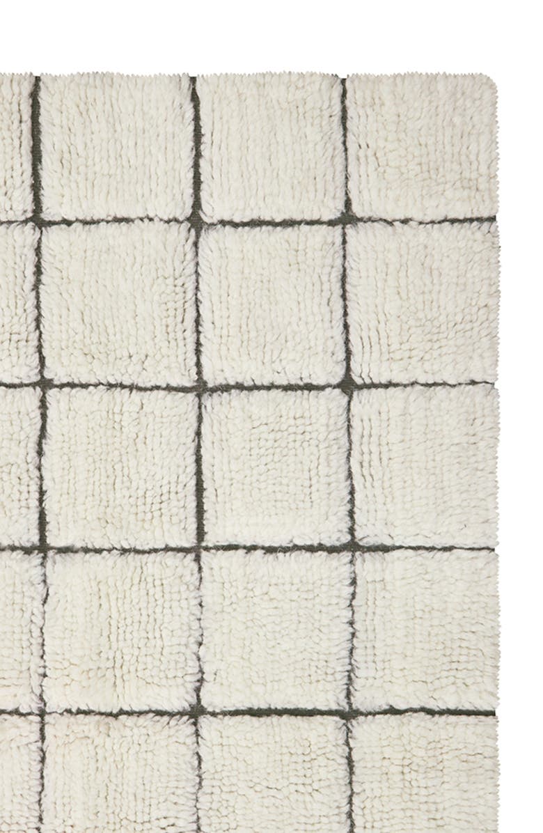 Lorena Canals WoolableMosaic Washable Wool Rug, Alternate, color, Natural