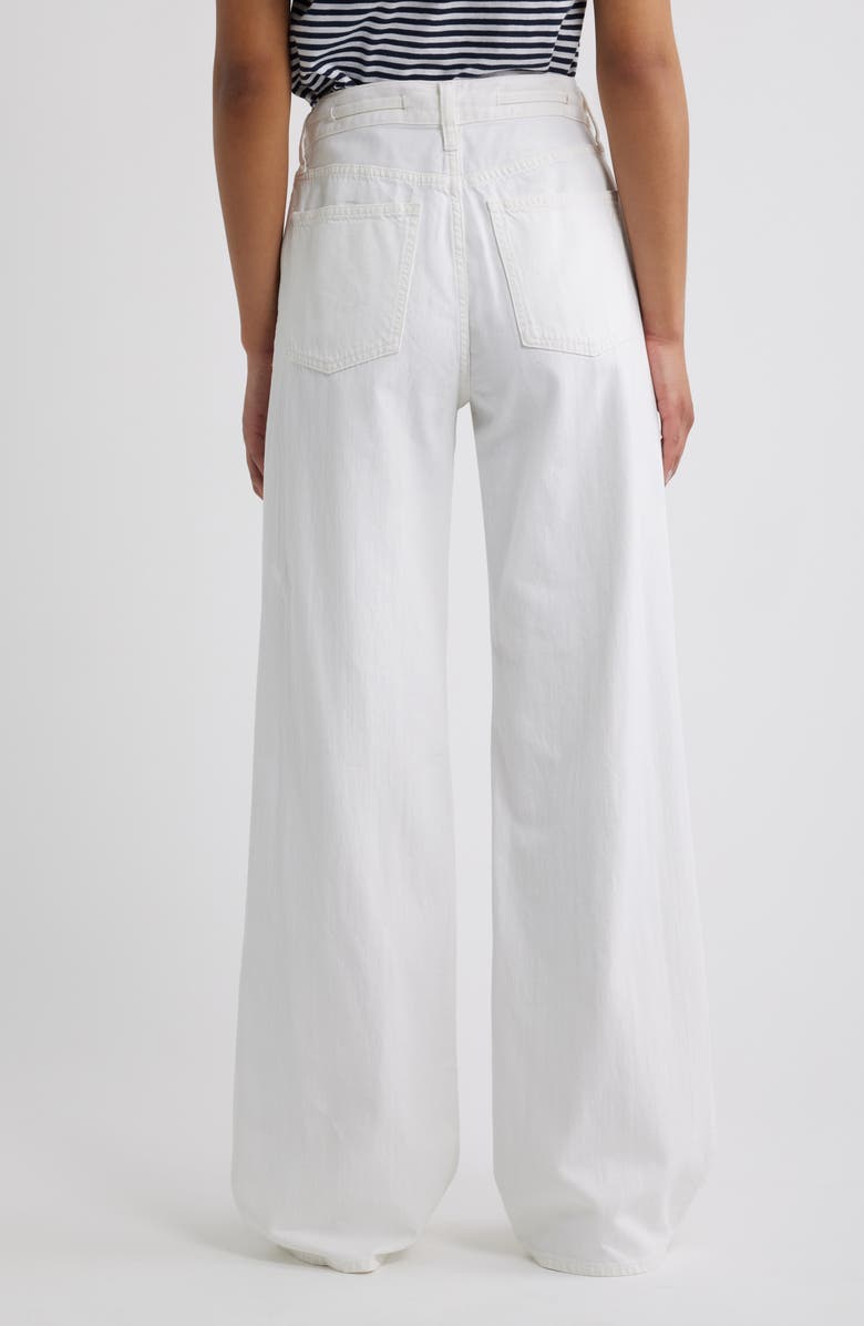 Madewell Ultimate Wide Leg Jeans, Alternate, color, Tile White