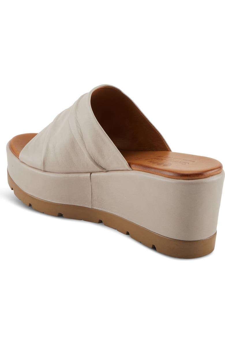 Spring Step Allerton Platform Wedge Slide Sandal, Alternate, color, Light Taupe